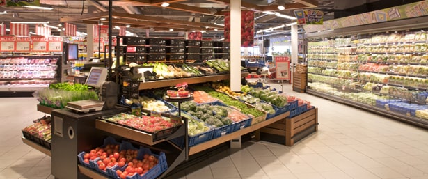 Supermarchés et centres commerciaux